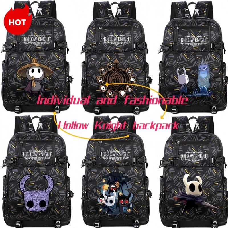 Hollow Knight Backpack Anime C - School Backpack Teen ulasan dan harga