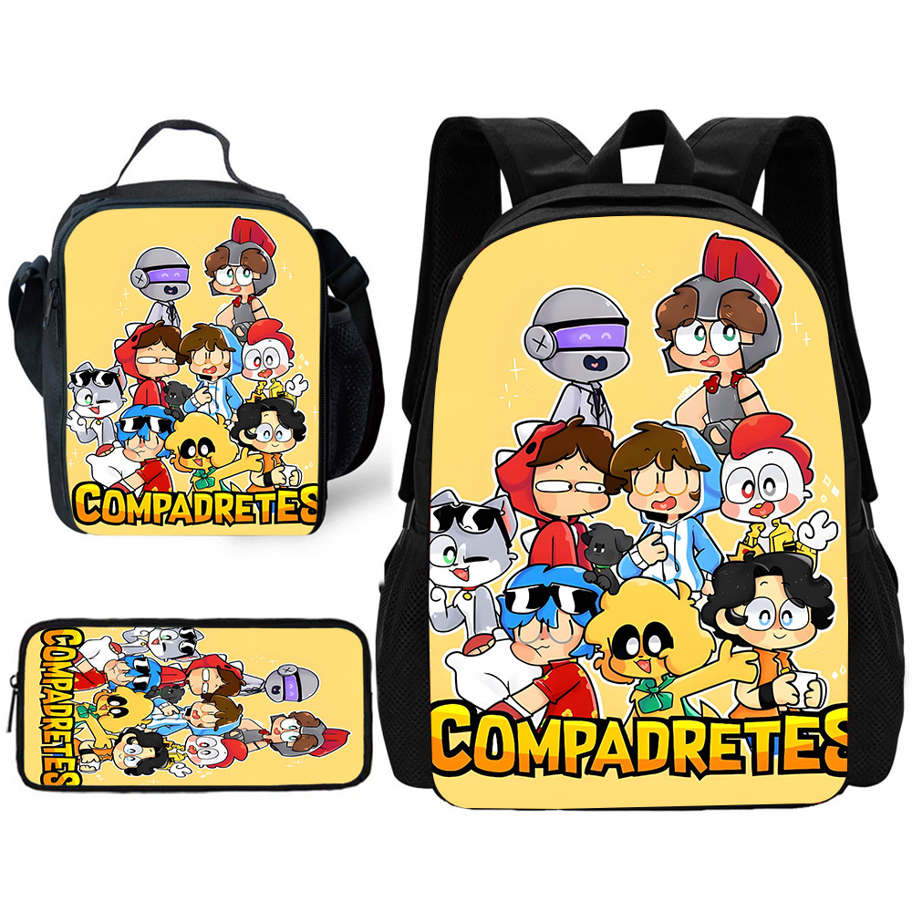 Child Casual Mikecracks Cartoo - Canvas Backpack Casual ulasan dan harga