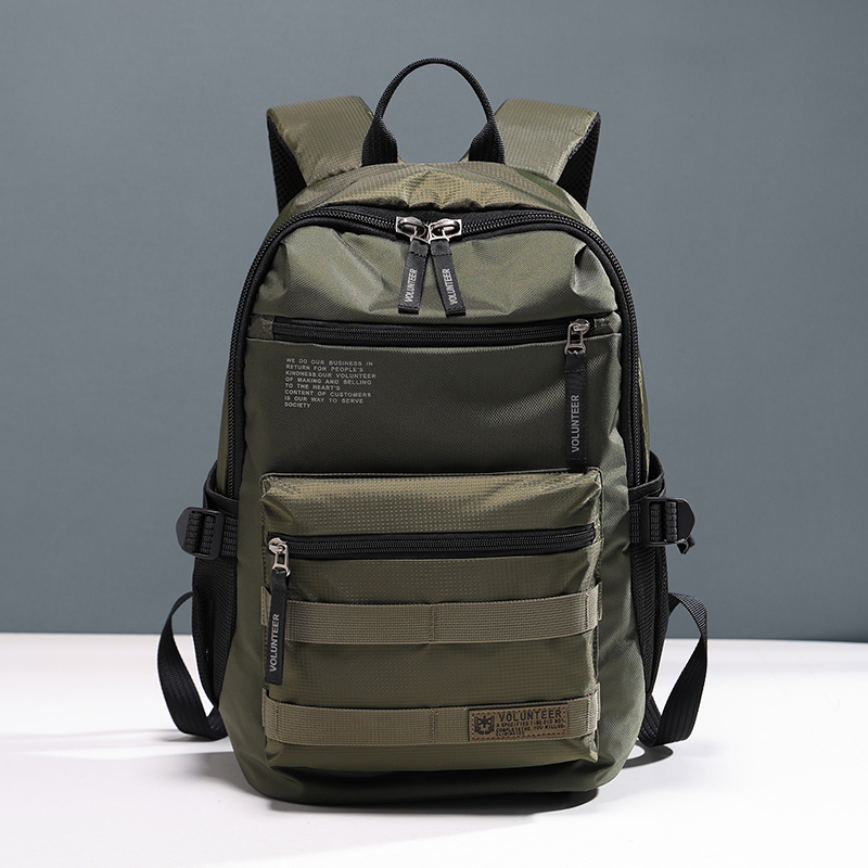 VOLUNTEER Men's Computer Water - Canvas Backpack Casual ulasan dan harga