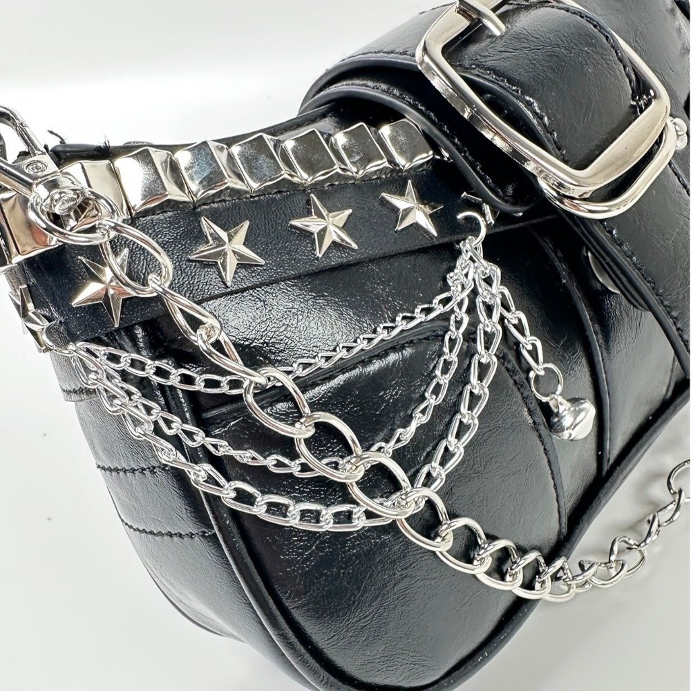 Vintage Y2K Shoulder Bag PU Le - Leather Backpack Vintage ulasan dan harga