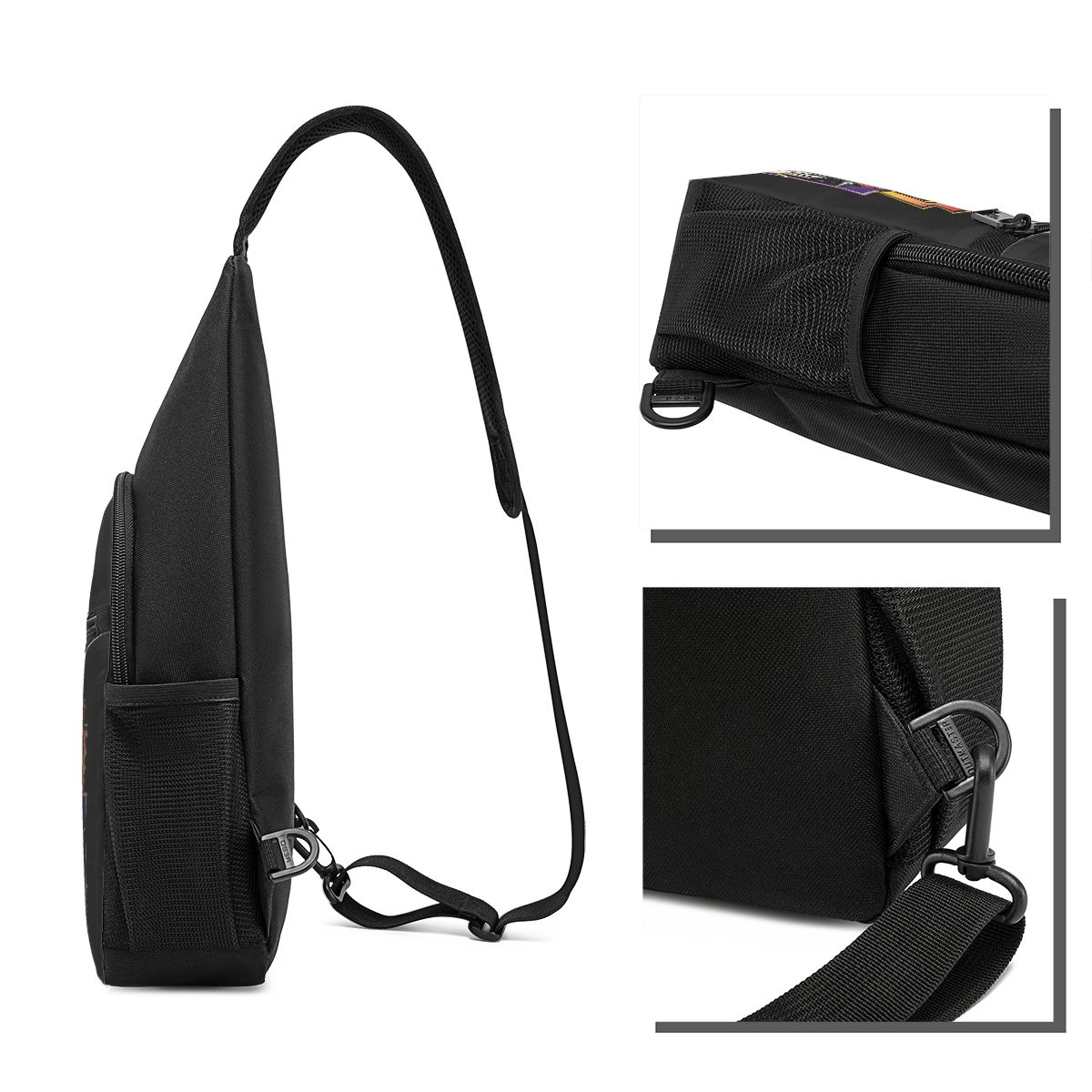 Rock Roll Band Kiss Cat Chest  - Sling Backpack Shoulder ulasan dan harga