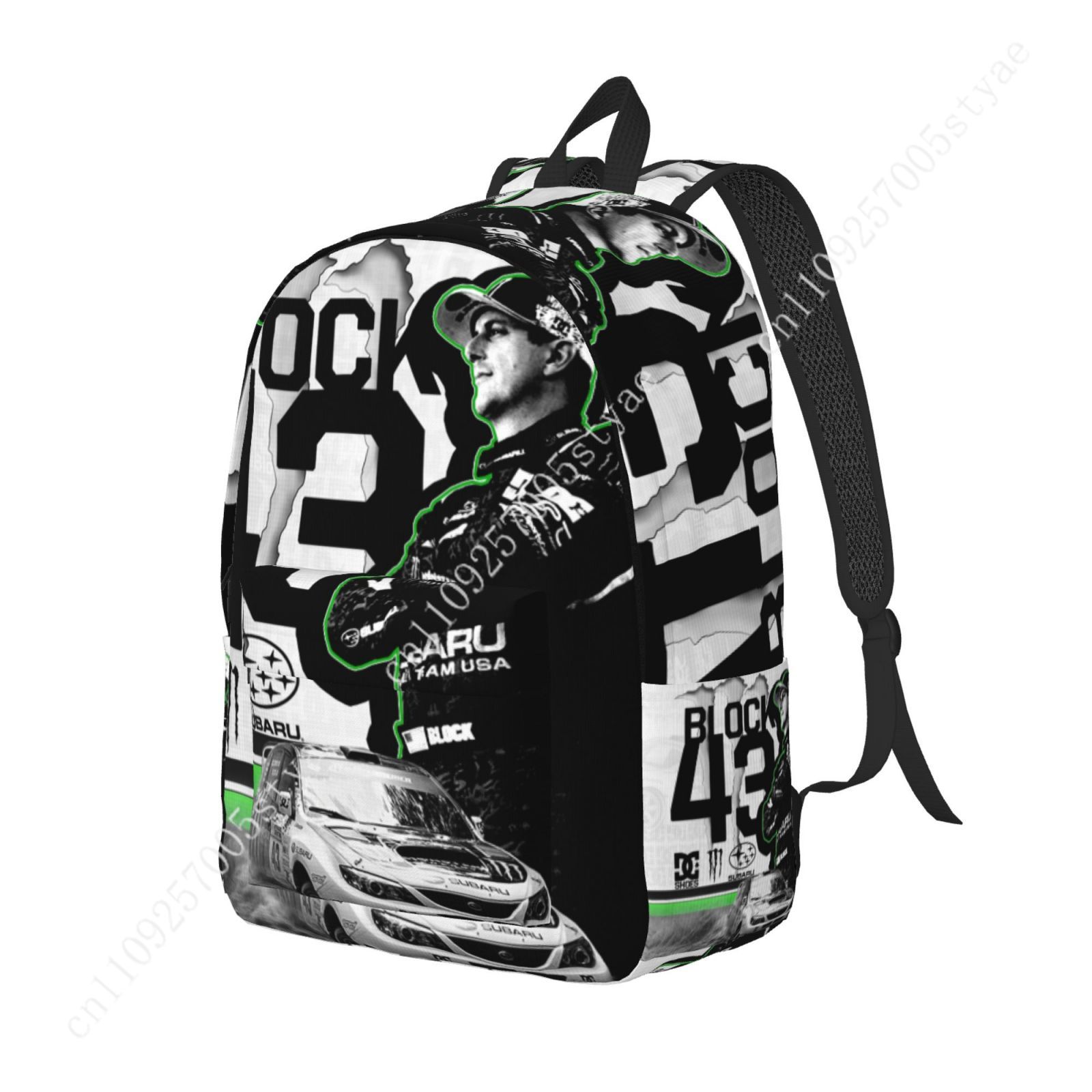 Ken Block 43 Custom Canvas Lig - Canvas Backpack Casual ulasan dan harga