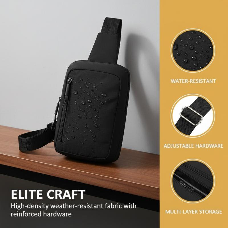 Mini Sling Bag Stylish Crossbo - Sling Backpack Shoulder ulasan dan harga